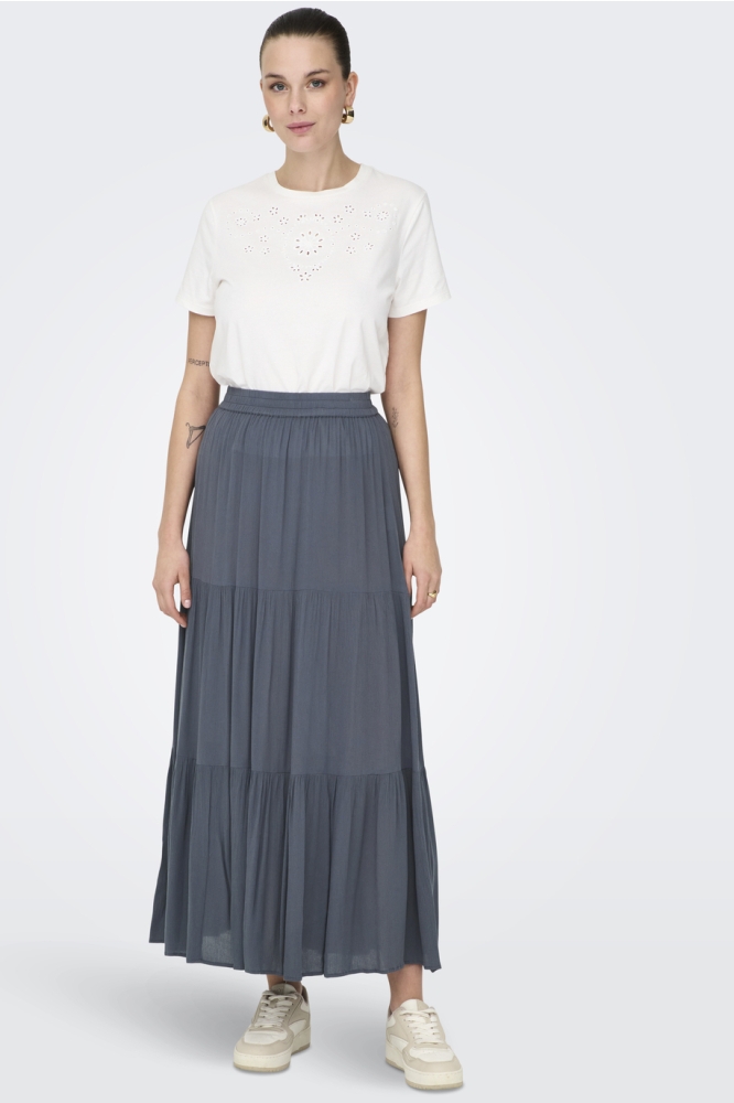 ONLMIKKA LIFE LONG SKIRT WVN NOOS 15324808 OMBRE BLUE